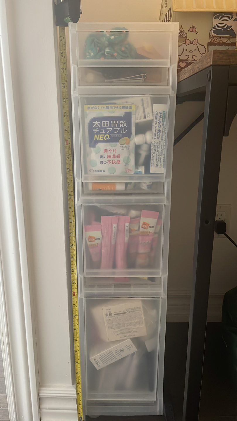 Muji plastic drawers set - photo 3