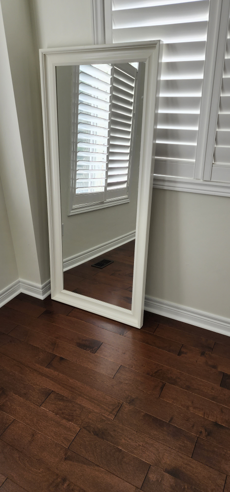 White Ikea Mirror - photo 2