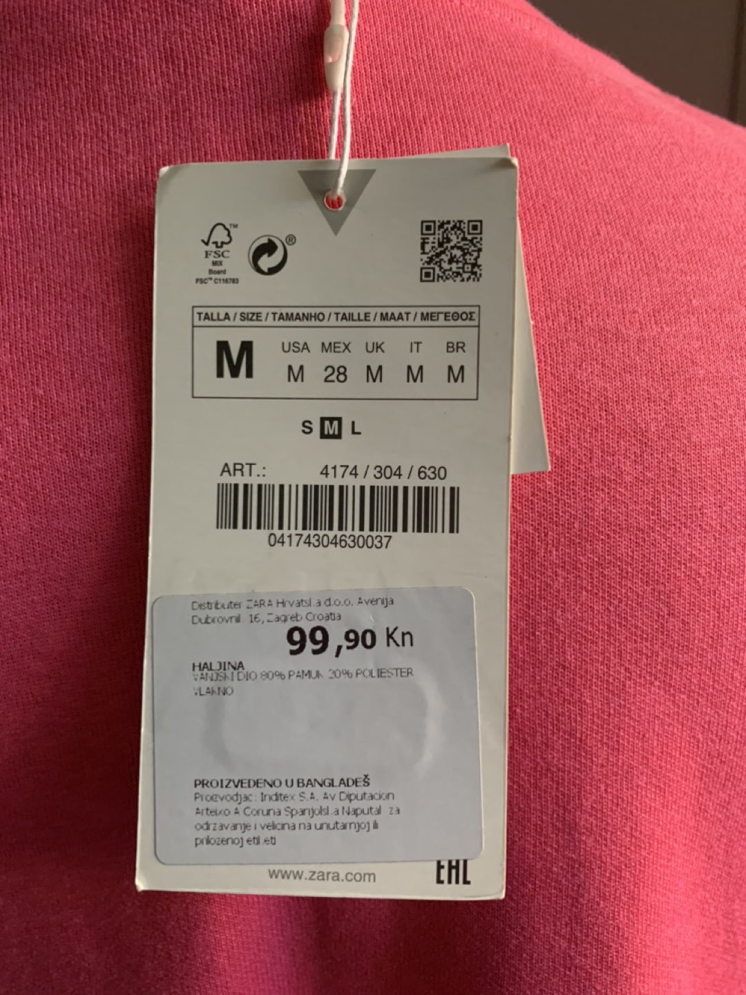 NEW Pink Zara Summer Dress - photo 4
