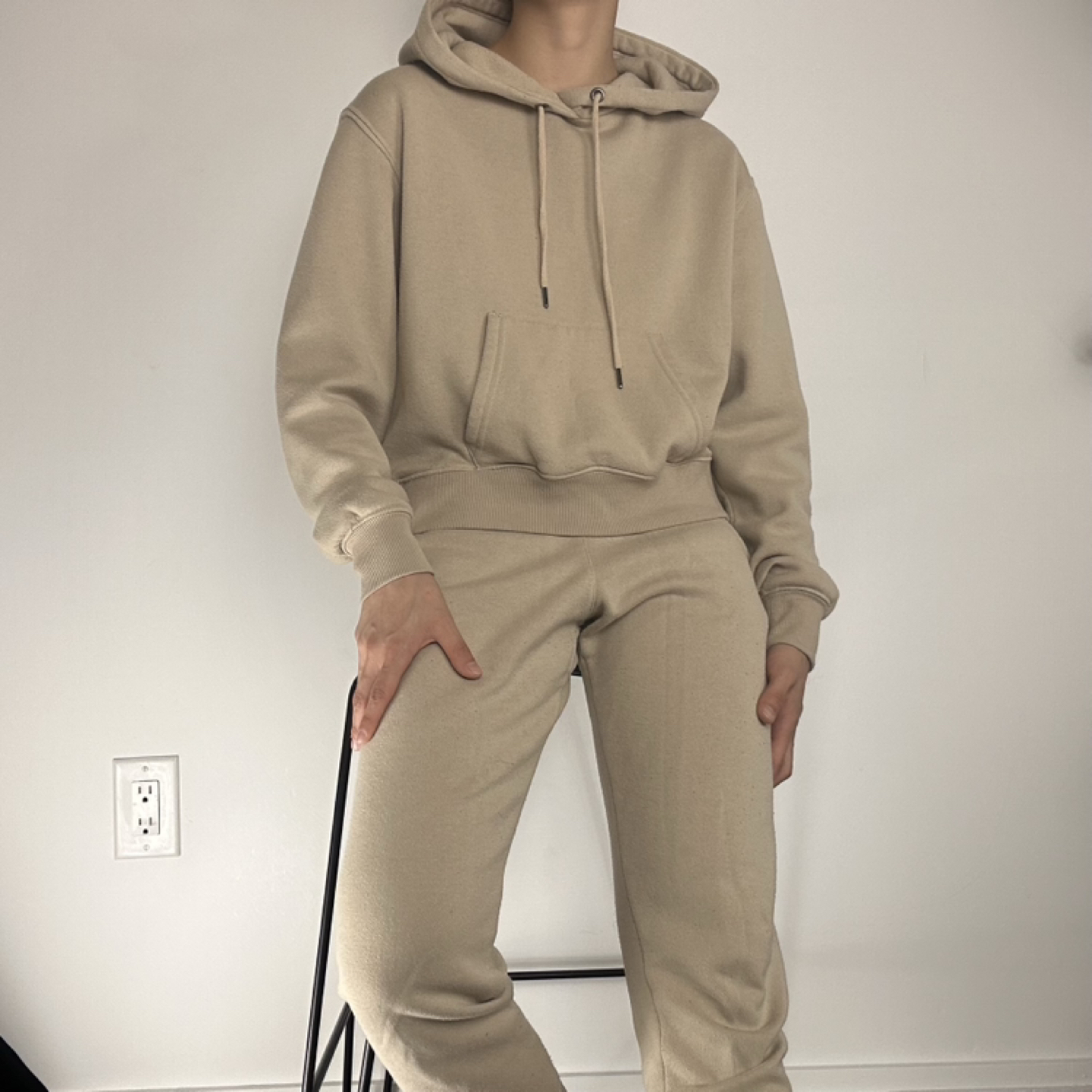 Beige Sweat Set - photo 2
