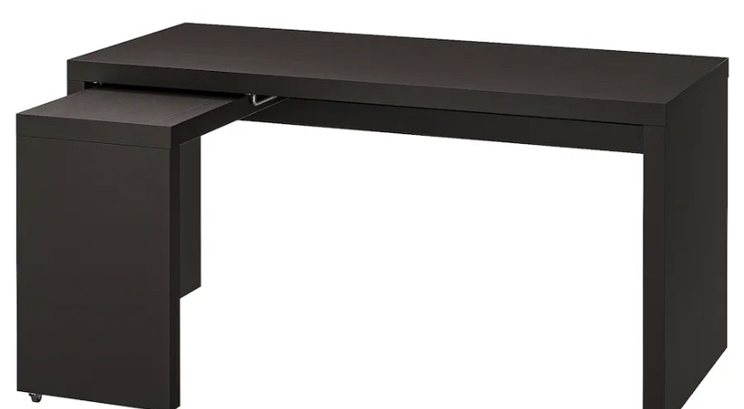 IKEA Malm PC desk thumbnail