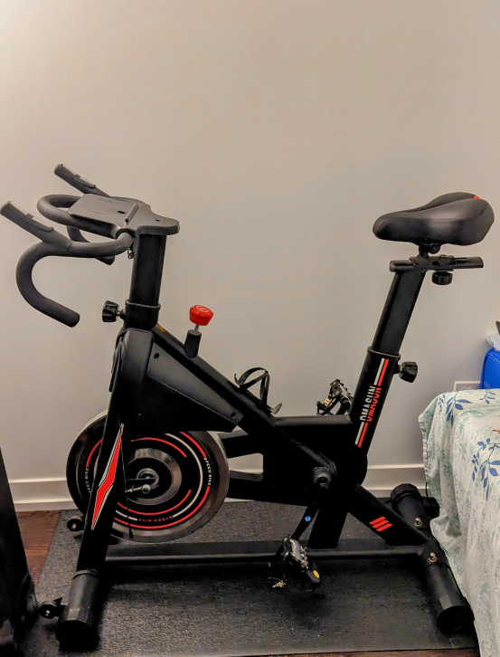 Dmasun Spin Bike with Mat thumbnail