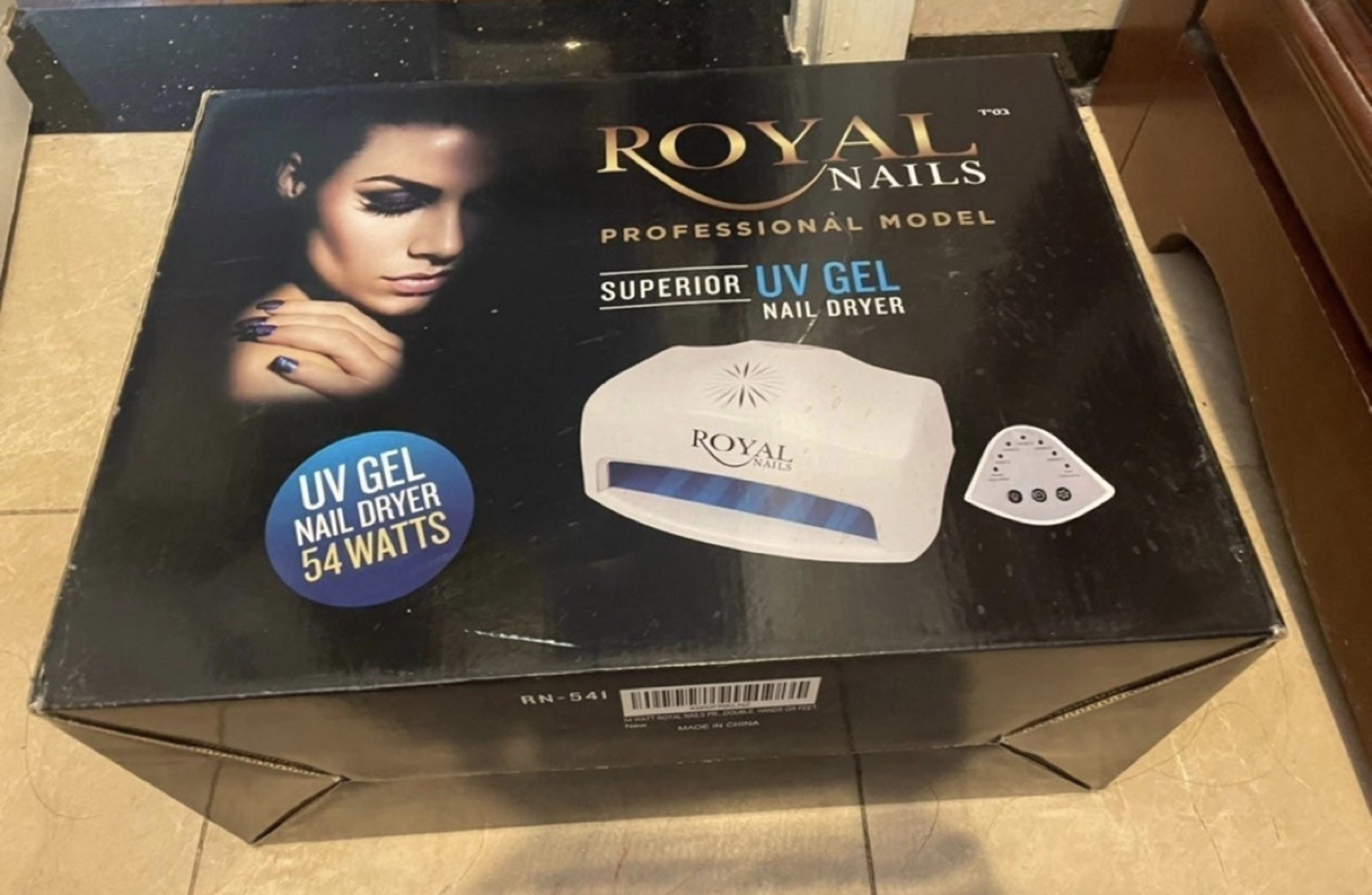 Royal nails uv gel nail dryer thumbnail
