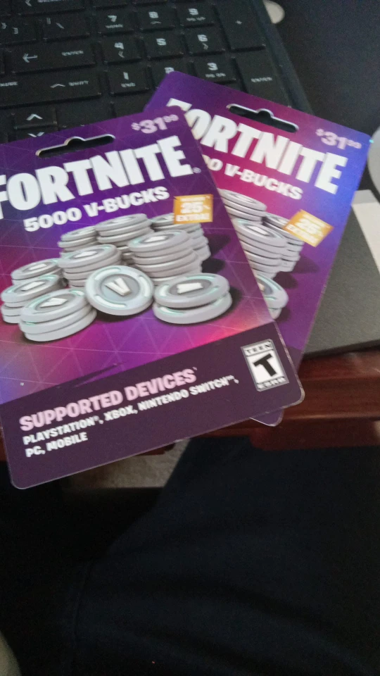 free 5000 vbucks