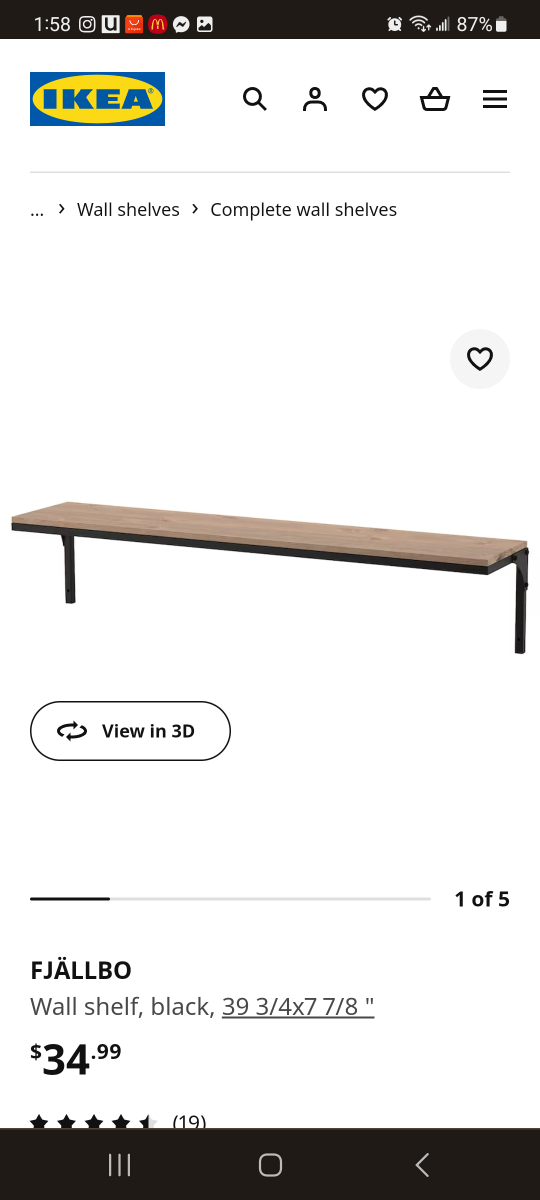 Ikea Wall Shelves - photo 3