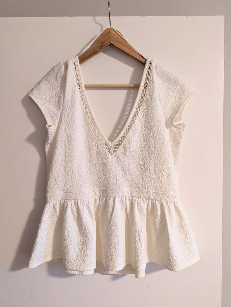 *FREE PEOPLE* Summer Knit Top thumbnail
