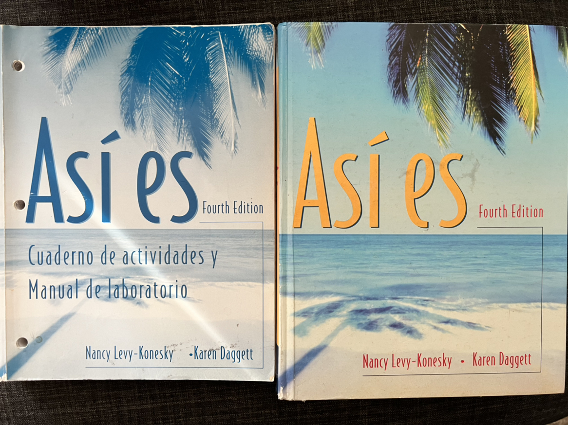 Asi Es Fourth Edition Text & Workbook #freecycle thumbnail