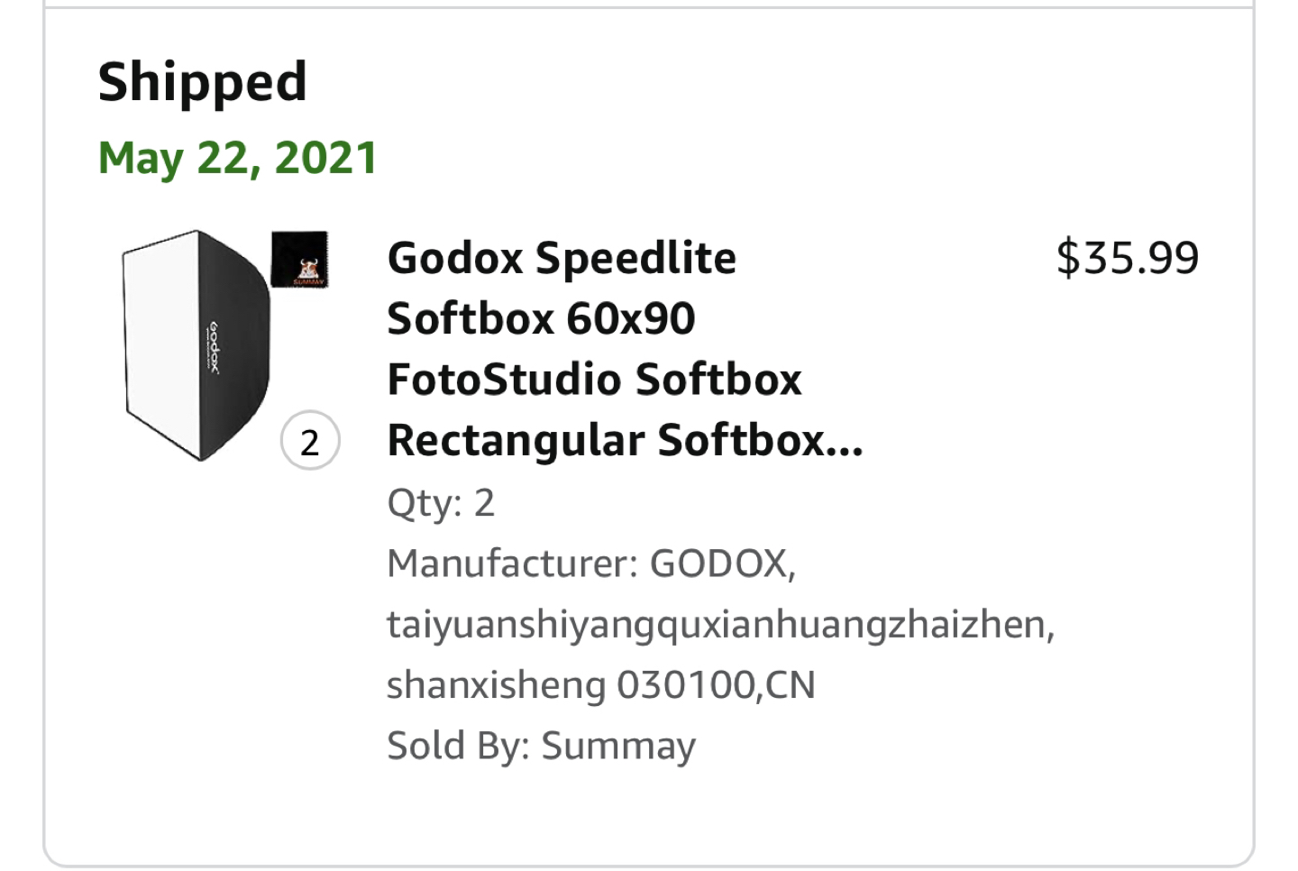 Photography equipment image indicator(7)