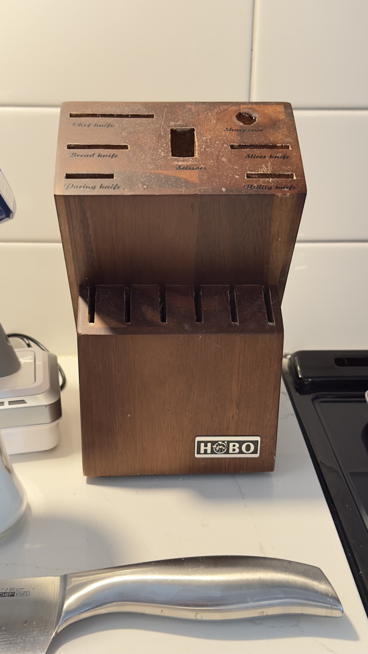 Knife set with block - photo 3