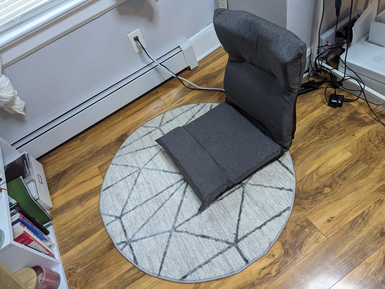 Meditation Chair and Rug Set