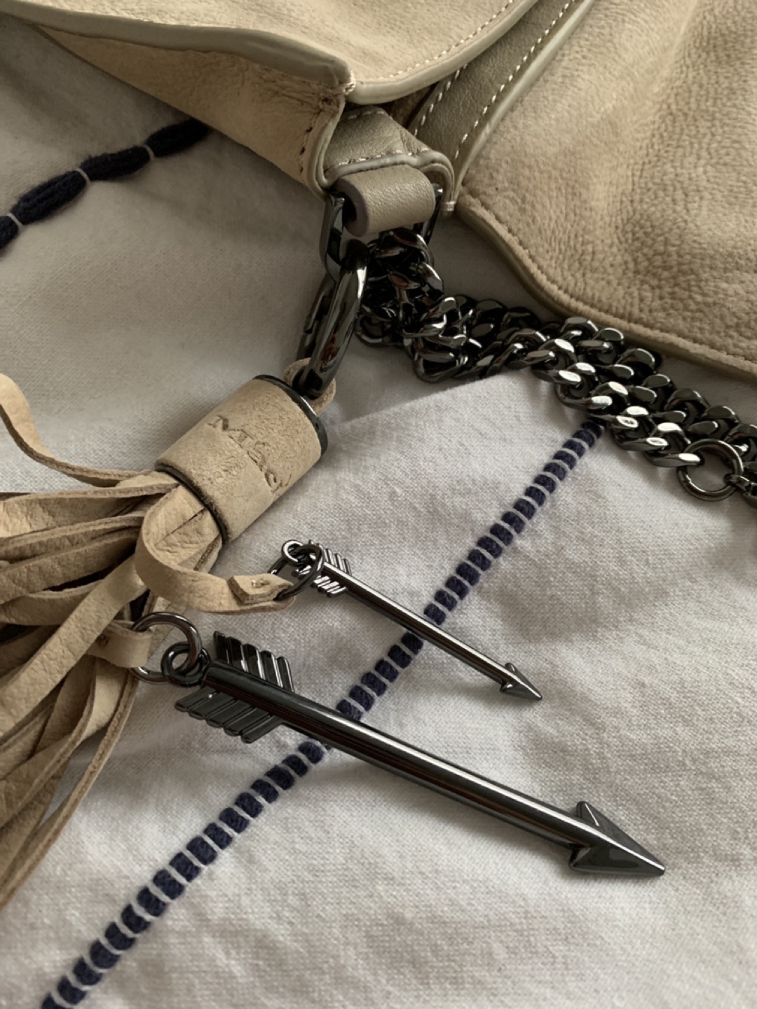 Mackage Suede Crossbody/Clutch Bag - photo 3