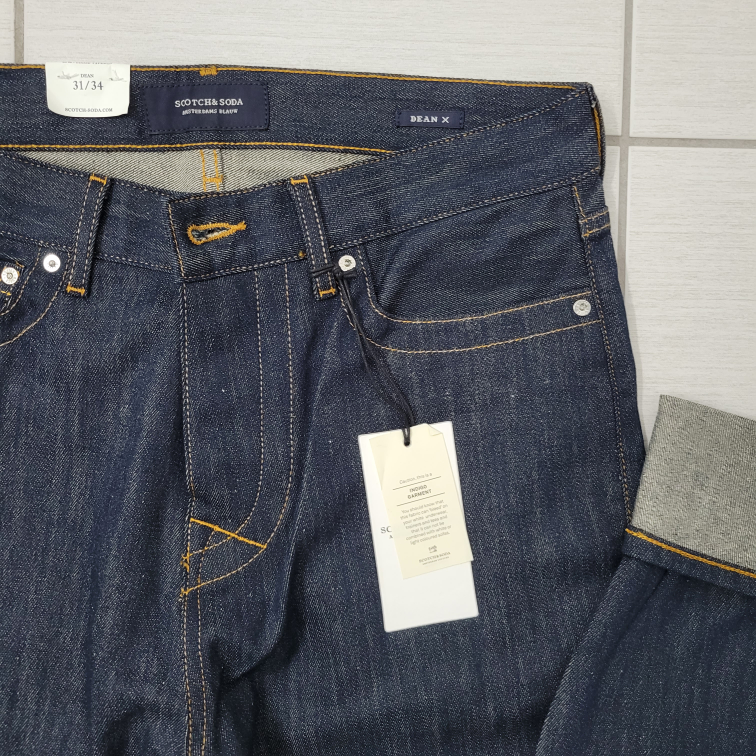 Scotch & Soda Denim Medium Wash Selvedge Denim - photo 4