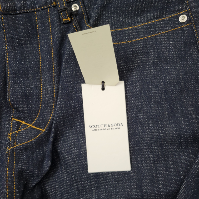 Scotch & Soda Denim Medium Wash Selvedge Denim - photo 5