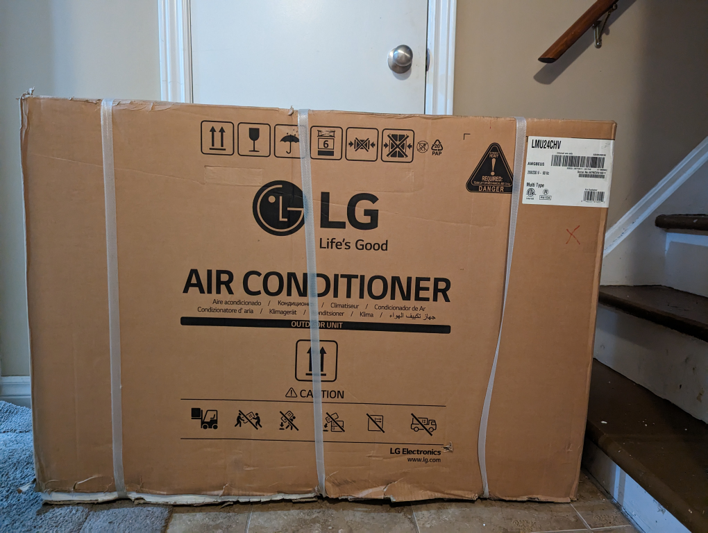 Brand New LG Ductless AC system (Multi-type) with single head - photo 2