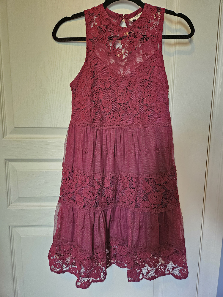 The cutest lace babydool dress