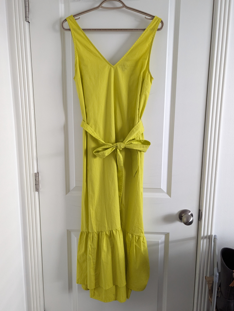 [New] Yellow dress with pockets thumbnail