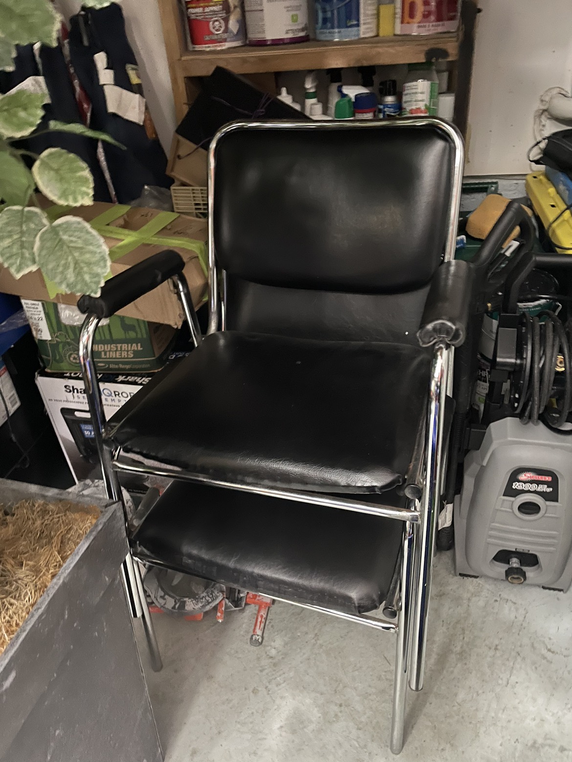 4 regular chairs
