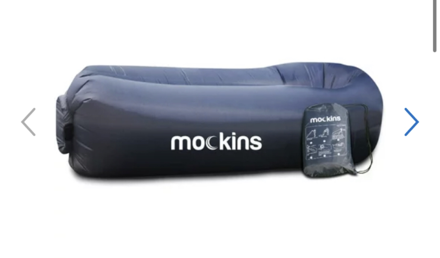 Air lounge - 2 individual. Inflatable with air