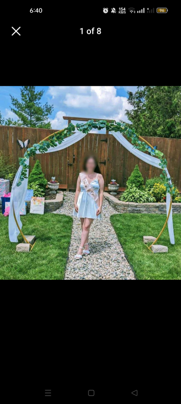 Event decor rental- backdrop arch with decor - photo 3