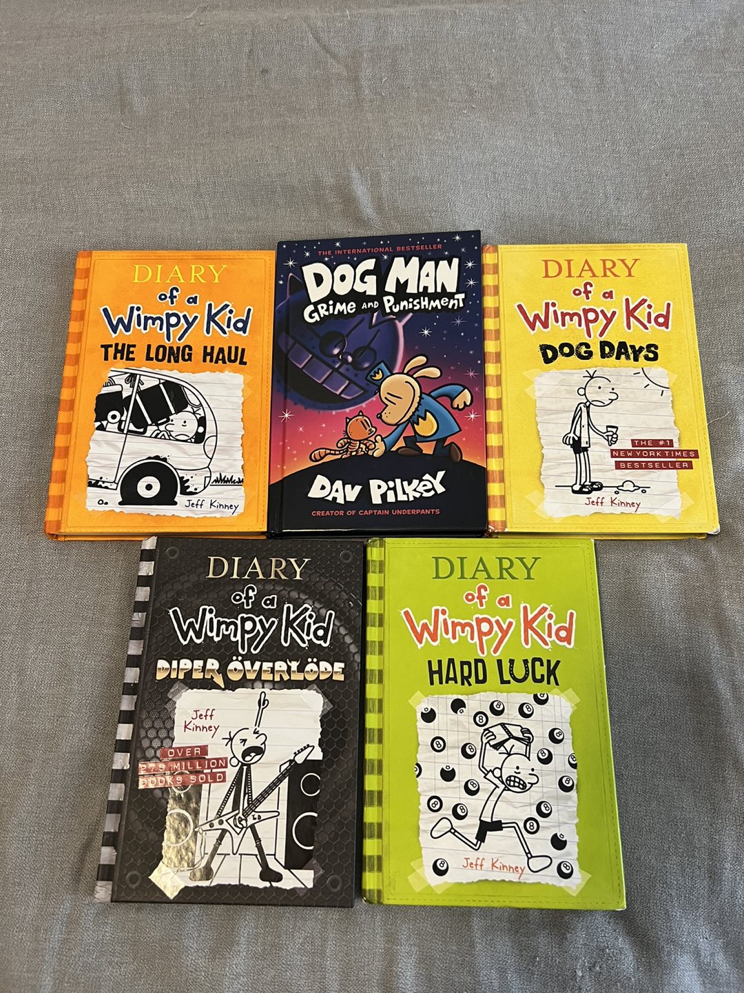 Diary of a Wimpy Kid ( 5 books) thumbnail
