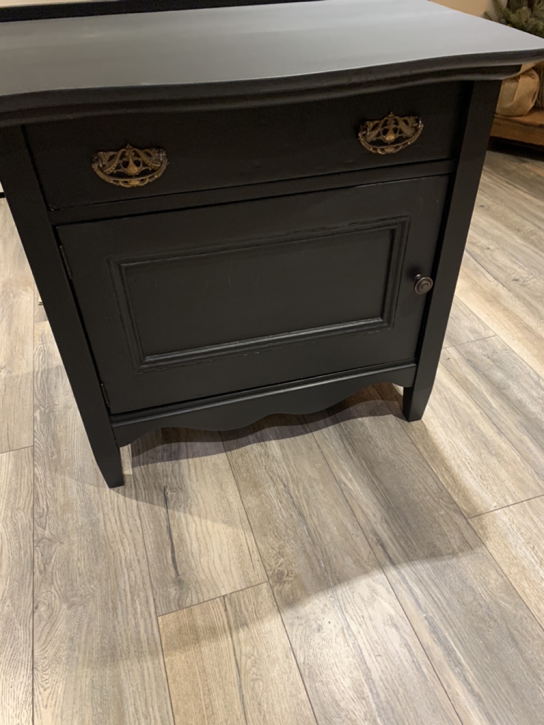 Black antique Washstand - photo 4