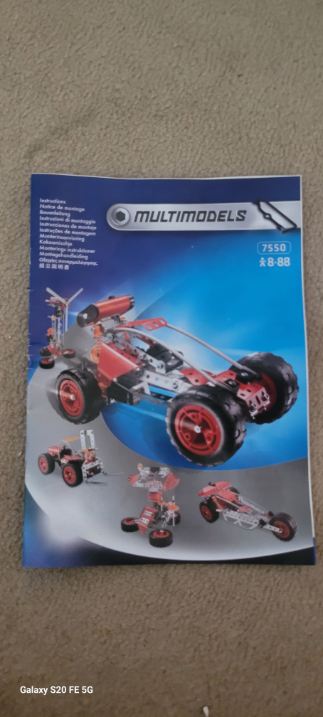MultiModels  7550  age 8+  #freecycle thumbnail