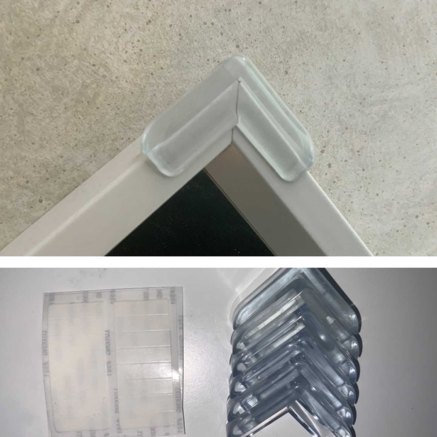 6 Adhesive Gel Sharp Corner Guards thumbnail