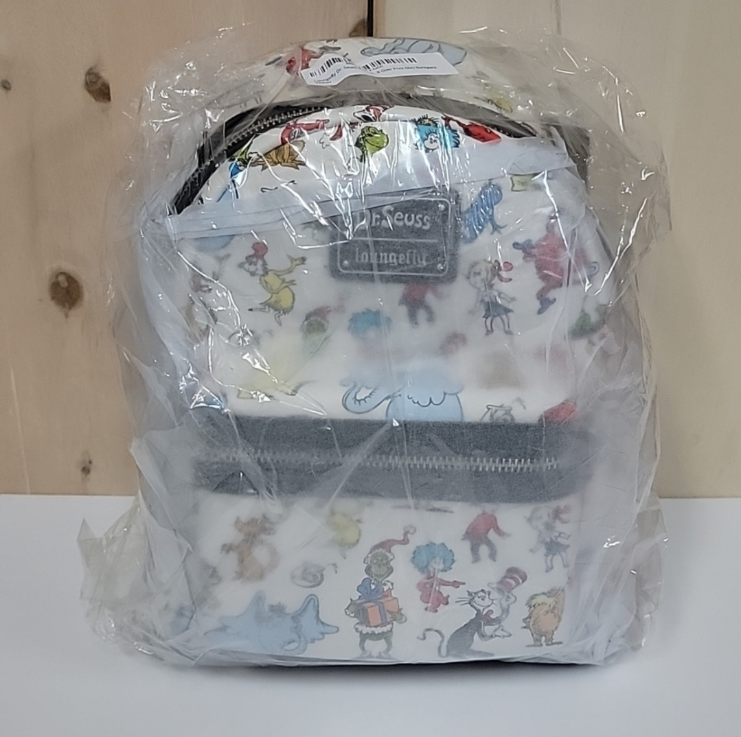 Loungefly Dr Seuss Characters Mini Backpack LTD-EDITION,NWT - photo 2