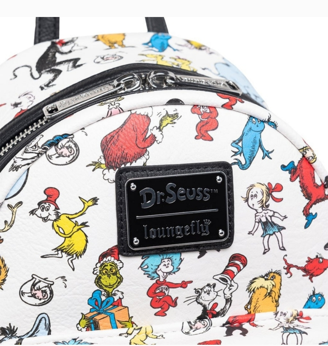 Loungefly Dr Seuss Characters Mini Backpack LTD-EDITION,NWT - photo 4
