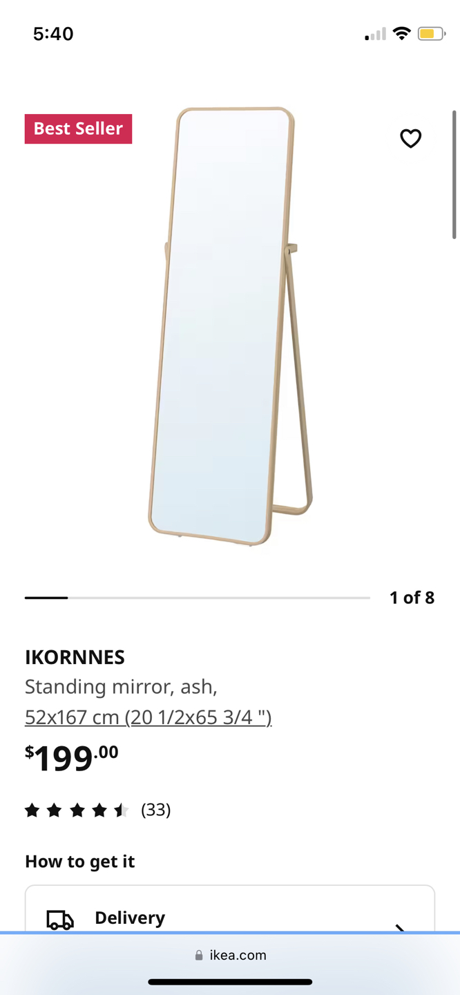 IKEA IKORNNES Mirror - photo 3