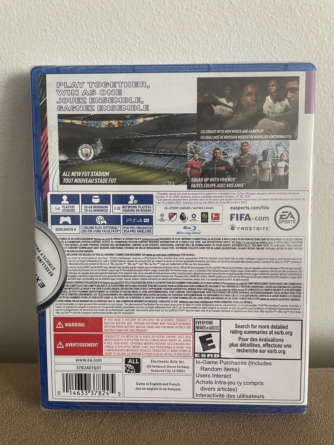 FIFA 21 champions edition for ps4 Sealed/brand new - photo 2