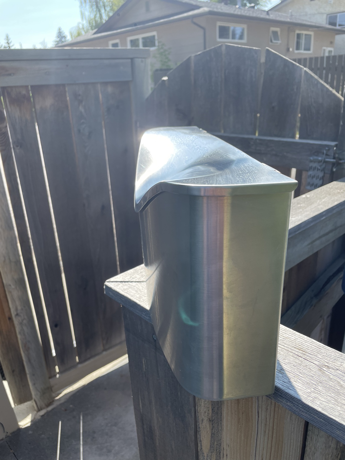 Umbra Stainless Steel Mailbox - - photo 3