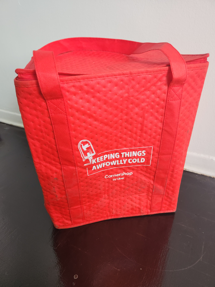 Uber delivery bag