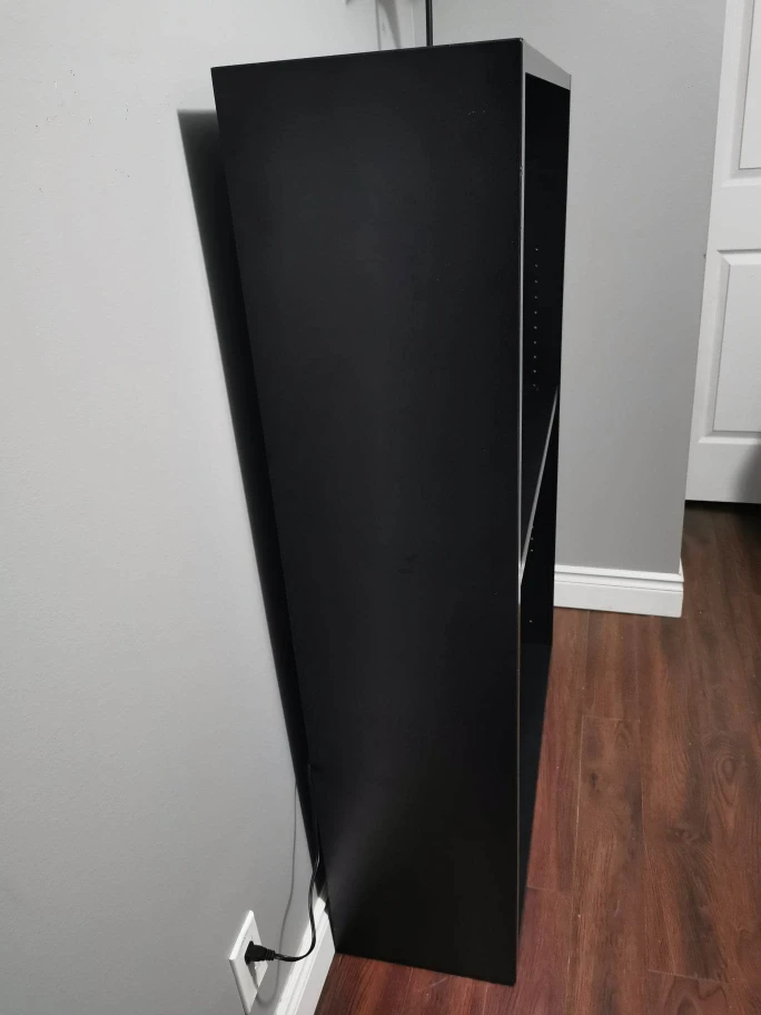 Black Solid Wood Shelf or Headboard image indicator(2)