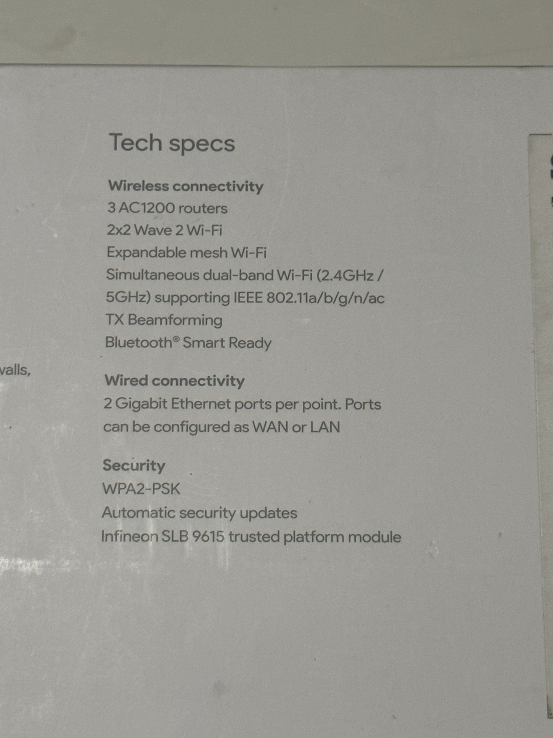 Google Wifi Mesh Network - photo 3
