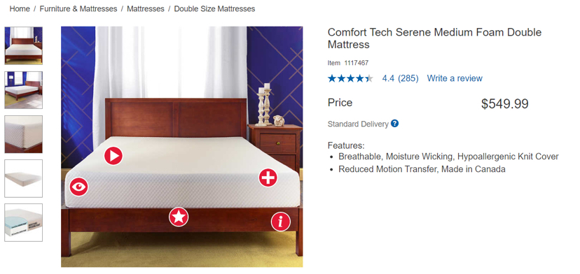 350 OBO - Barely used - Double/full bed - moving out sale - photo 3