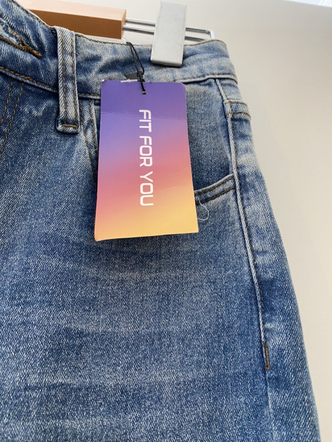 *NWT* Shein multi toned jeans (sz26/27) image indicator(5)