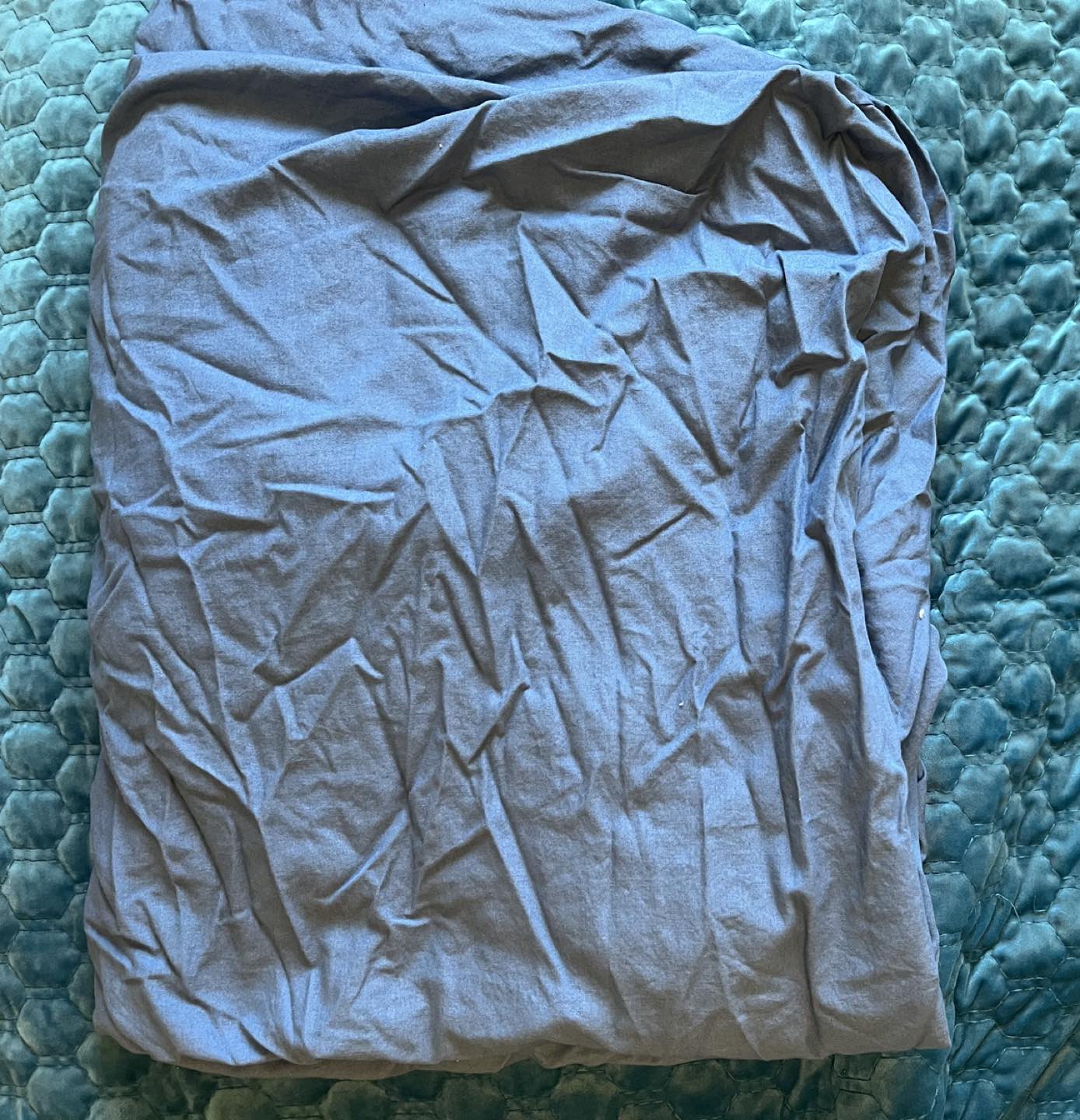 Navy Single Bed Fitted Sheet thumbnail