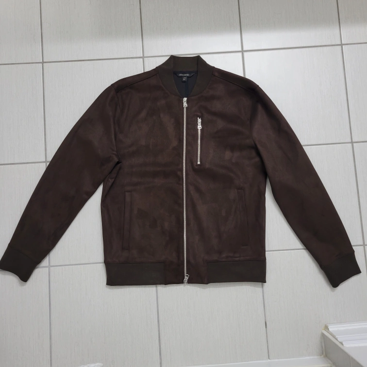 Banana republic faux suede 2025 jacket