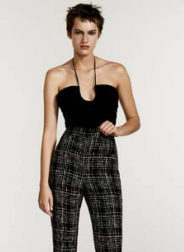 Draped Halter Top