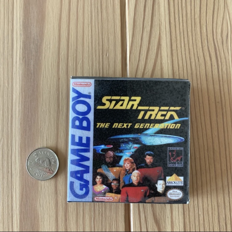 Home Made* Star Trek TNG Gameboy Display Box image indicator(2)