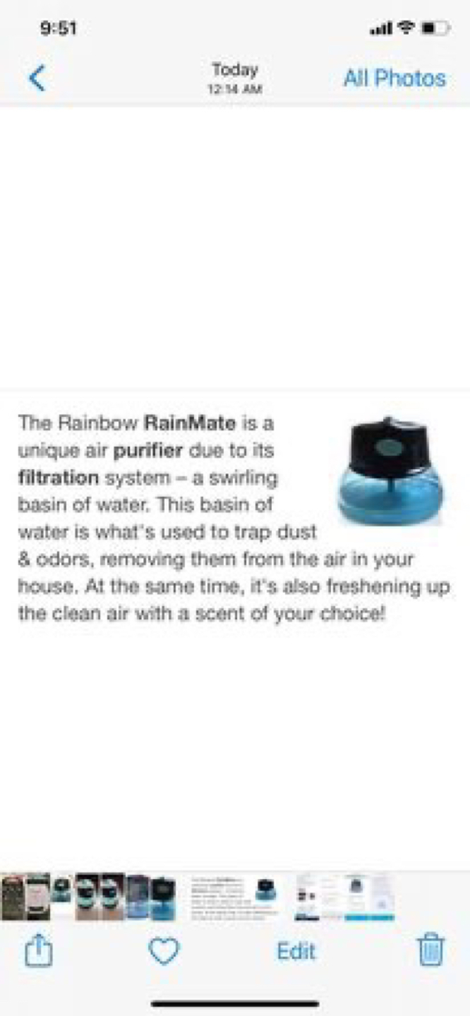Rainmate Air Purifier by Rainbow image indicator(4)