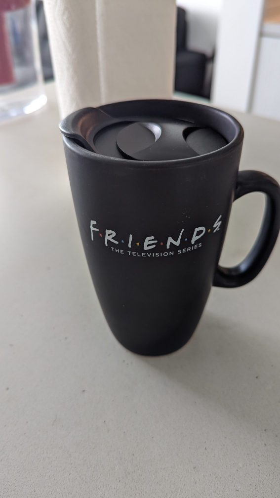 Black Friends Travel Mug thumbnail