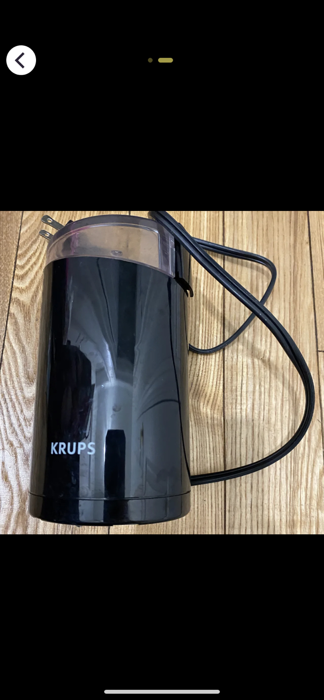 Krups Grinder image indicator(2)