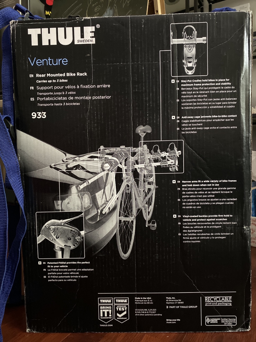 THULE Rear Mounted Bike Rack - photo 2
