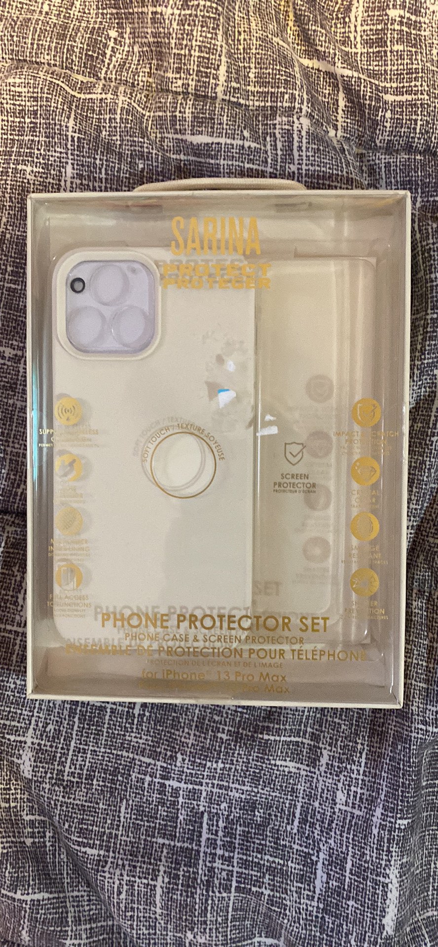 Phone Case and screen protector kit  ***Iphone 13pro max*** - photo 2