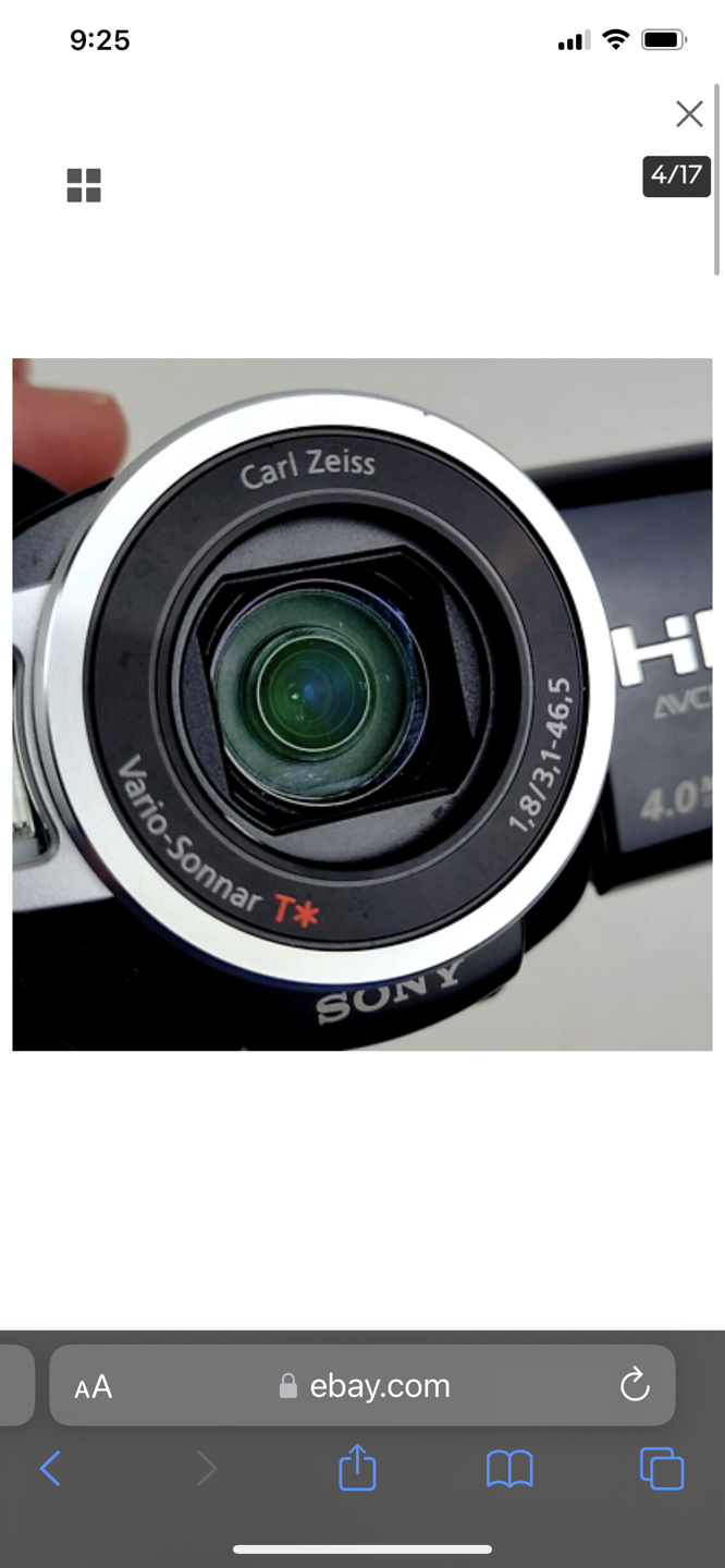 Sony HDR-SR10 4MP 40GB HD Hard Drive Handycam Camcorder with 15x - photo 2