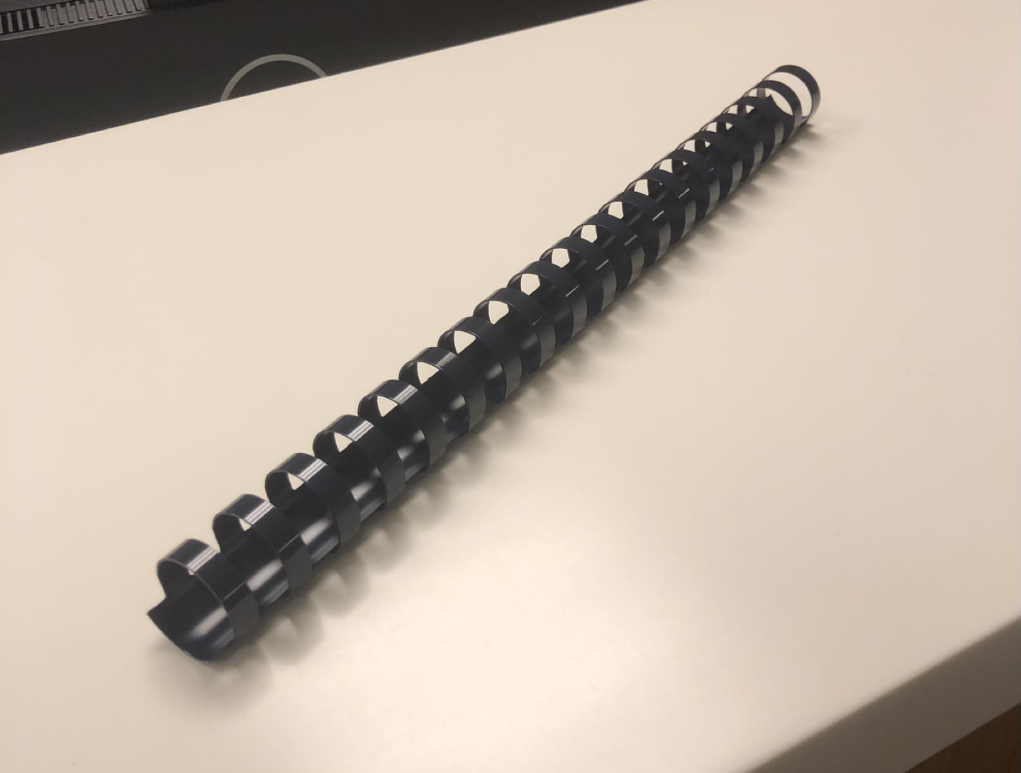 Plastic combs for binding documents 3/4” diameter thumbnail