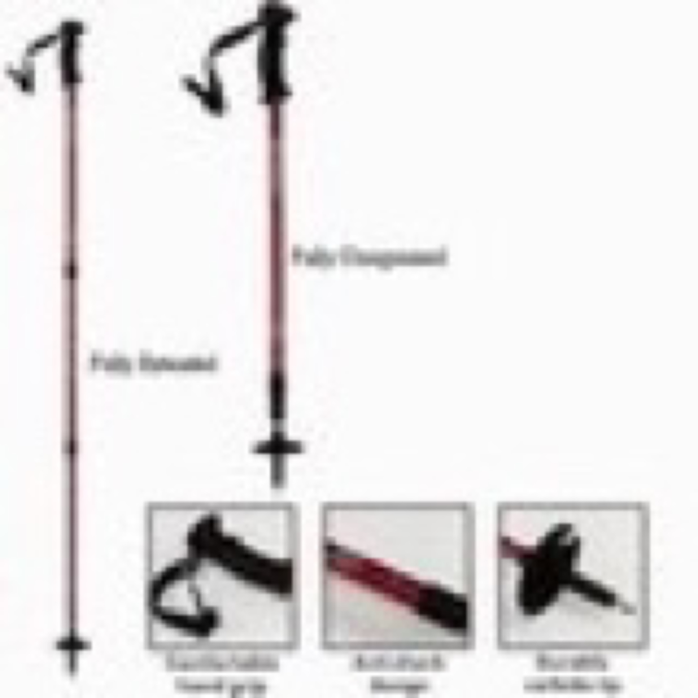 WEGNER HIKING POLES WITH CARRY BAG - SET OF 2 - photo 3