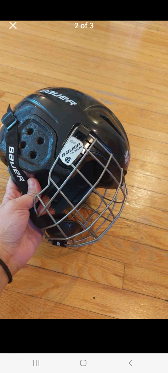 kids Bauer Hockey Helmet thumbnail